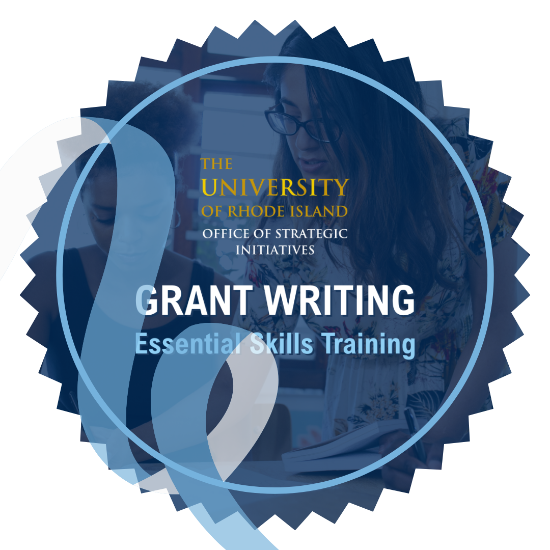 Grant Writing Digital Badge sample