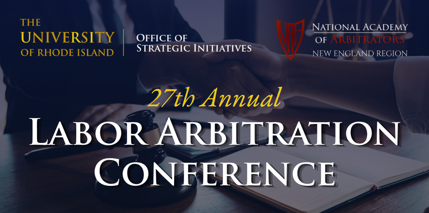 27th Annual Labor Arbitration Conference